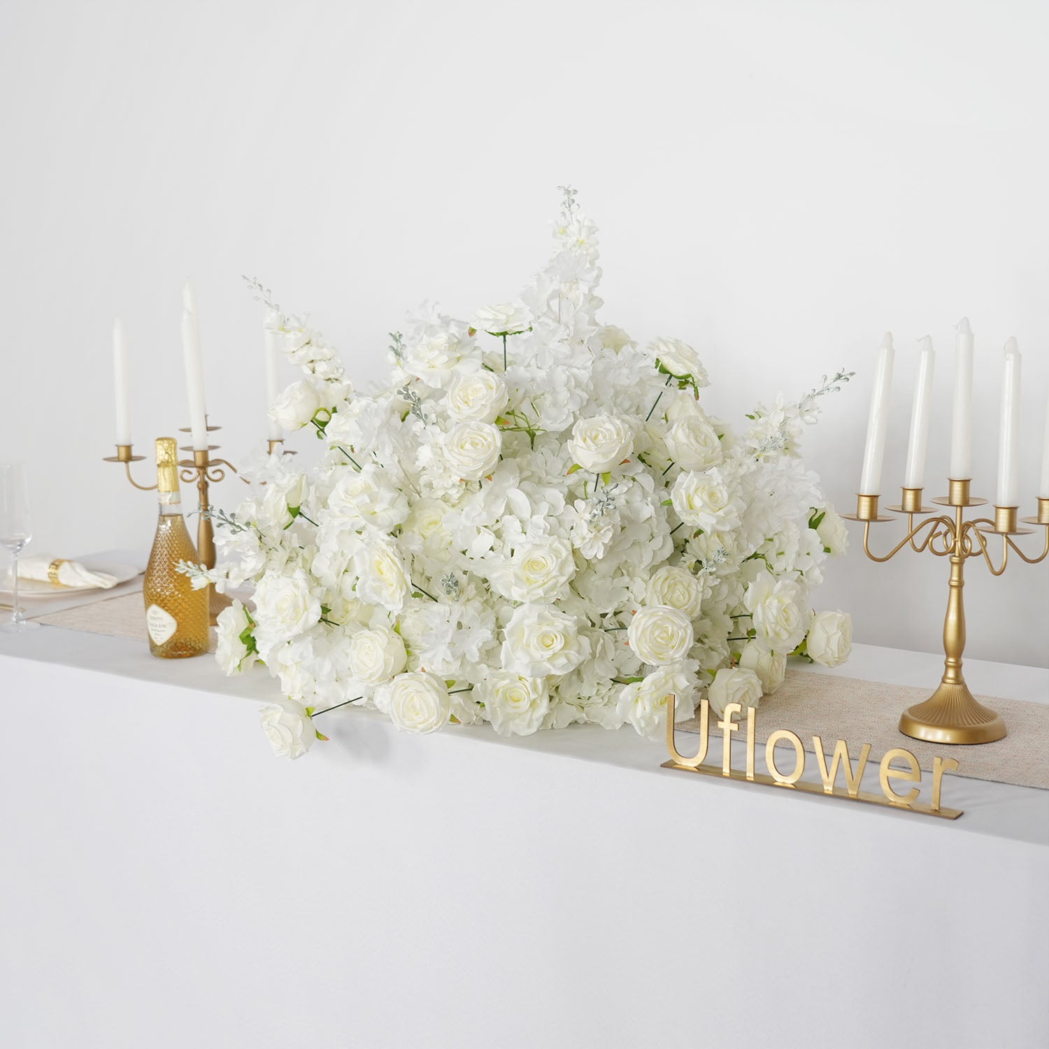 Uflower 80cm Wedding Table Centerpieces Flower Ball